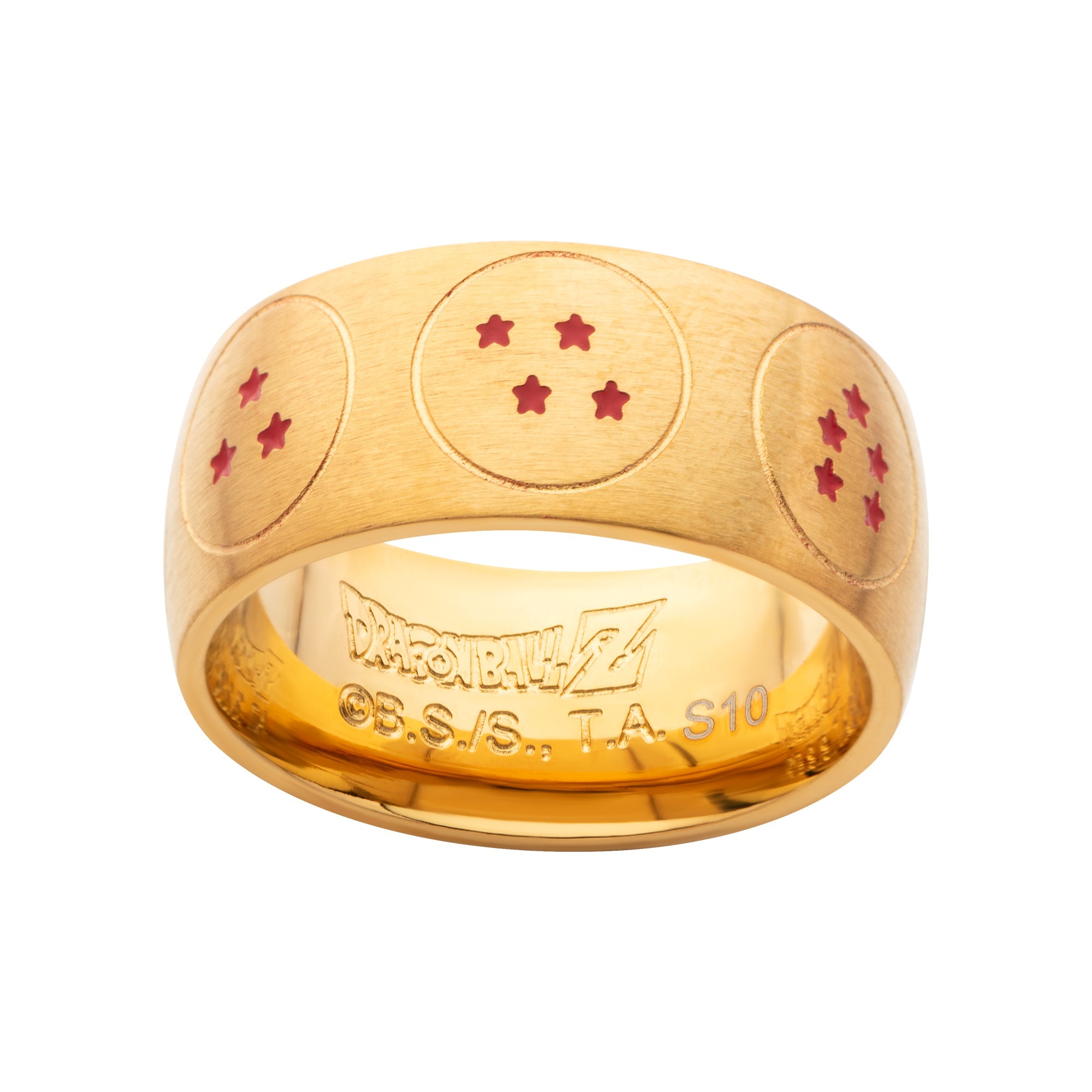 Dragon Ball Z 4 Star Dragon Ball Ring - Jewelry Brands Shop