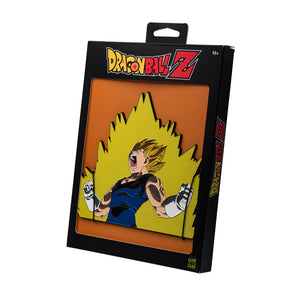 Dragon Ball Z Vegeta 6" Magnetic Glow in the Dark Lapel Pin - Jewelry Brands Shop