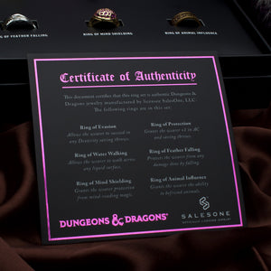 Dungeons and Dragons Adjustable 6 - Piece Ring Set - Jewelry Brands Shop