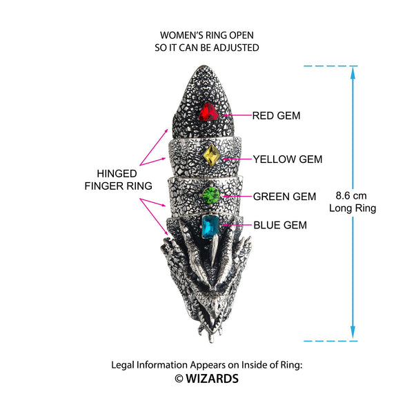 Dungeons and Dragons Finger Armor Ring