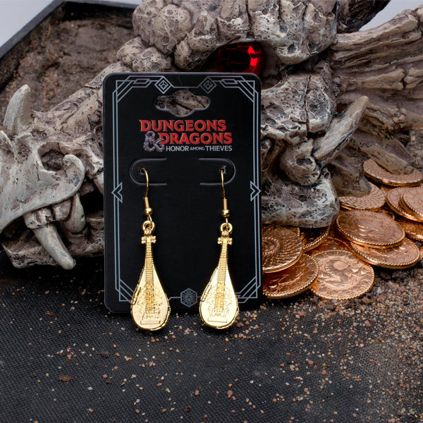 Dungeons & Dragons: Honor Among Thieves Lute 3D Drop Earrings