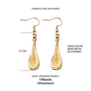 Dungeons & Dragons: Honor Among Thieves Lute 3D Drop Earrings - Jewelry Brands Shop