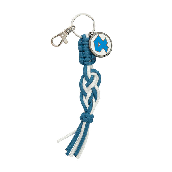 Marvel The Fantastic Four Classic Two Color Cord Knot Keychain – Light Blue &amp; White Collectible