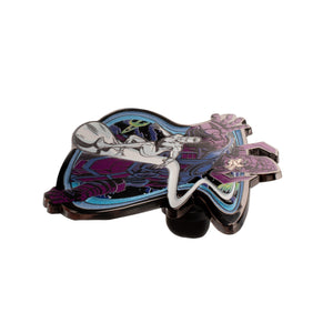 Galactus &amp; Silver Surfer with Glow Enamel Pin