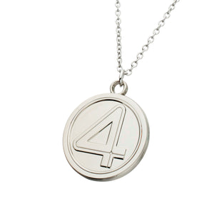 The Fantastic 4 Movie Logo Pendant Necklace