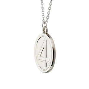 The Fantastic 4 Movie Logo Pendant Necklace