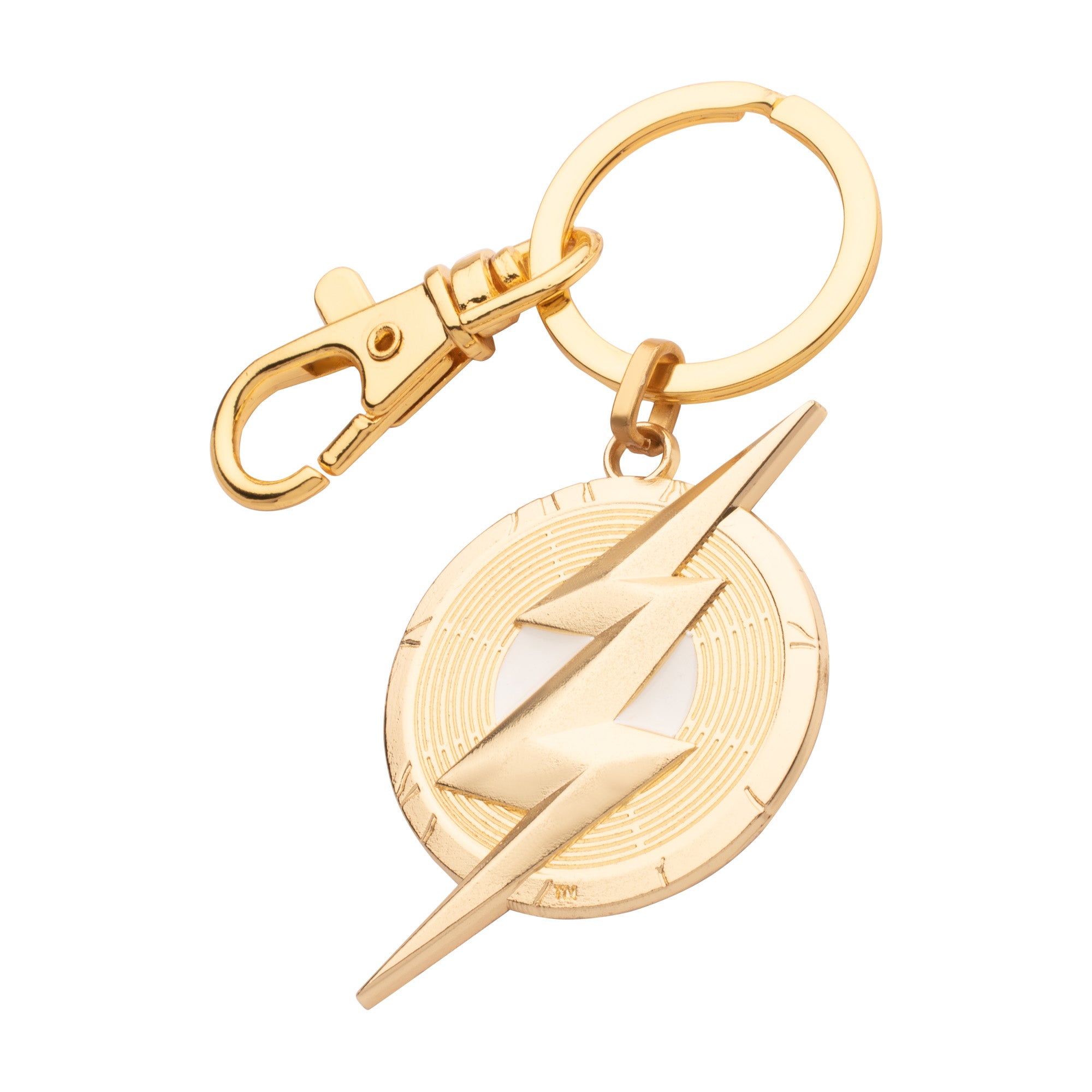DC Comics The Flash Logo Chest Keychain