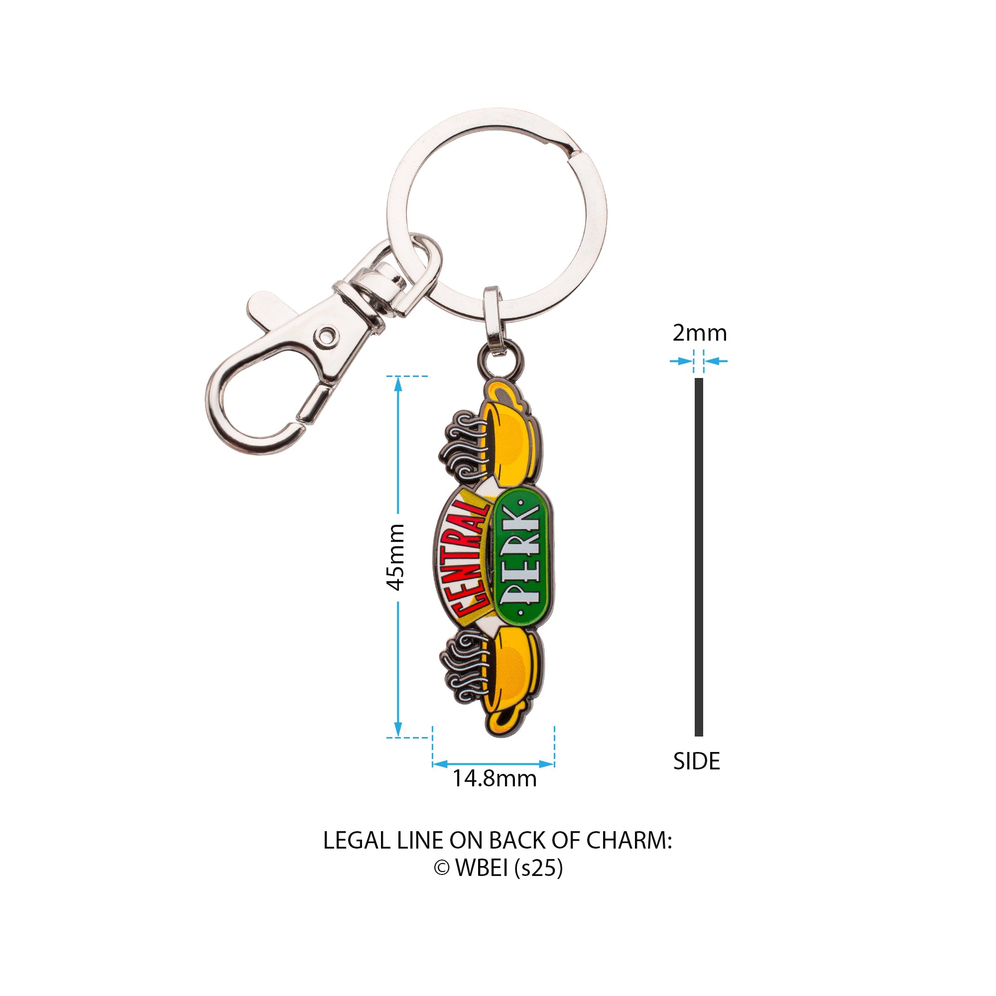 Friends: Central Perk Logo Keychain