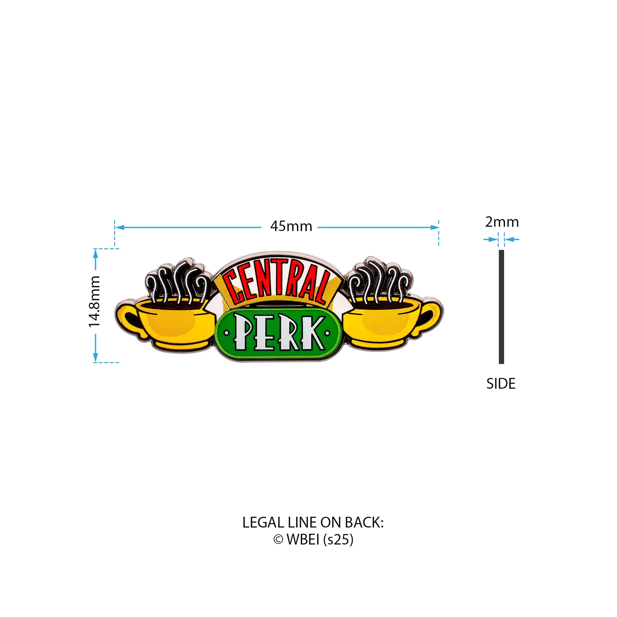 Friends: Central Perk Logo Pin