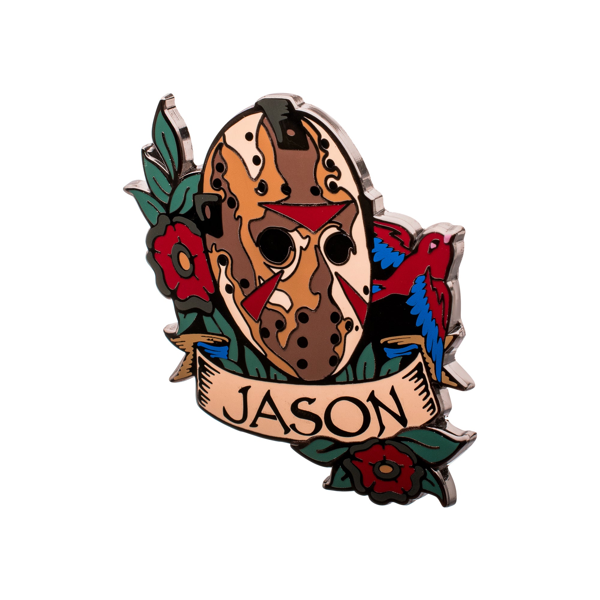 Friday The 13th Jason Mask Pin
