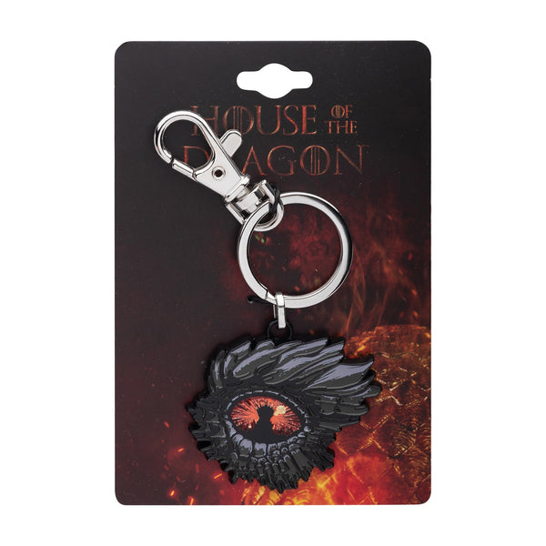 Game Of Thrones: House Of The Dragon Dragon Eye Throne Enamel Keychain