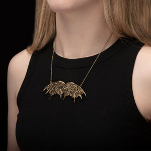 Game Of Thrones: House Of The Dragon Targaryen Plate Double Hung Necklace - Jewelry Brands Shop