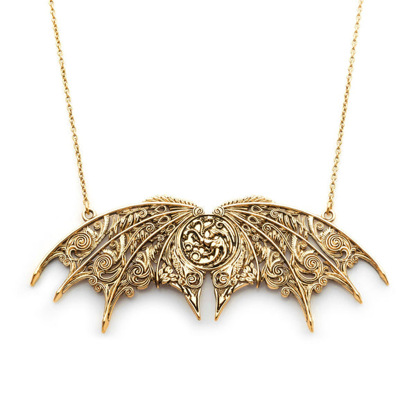 Game Of Thrones: House Of The Dragon Targaryen Plate Double Hung Necklace