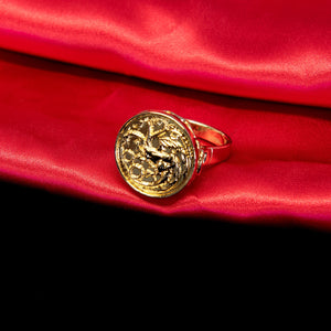 Game Of Thrones: House Of The Dragon Targaryen Sigil King's Ring - Jewelry Brands Shop