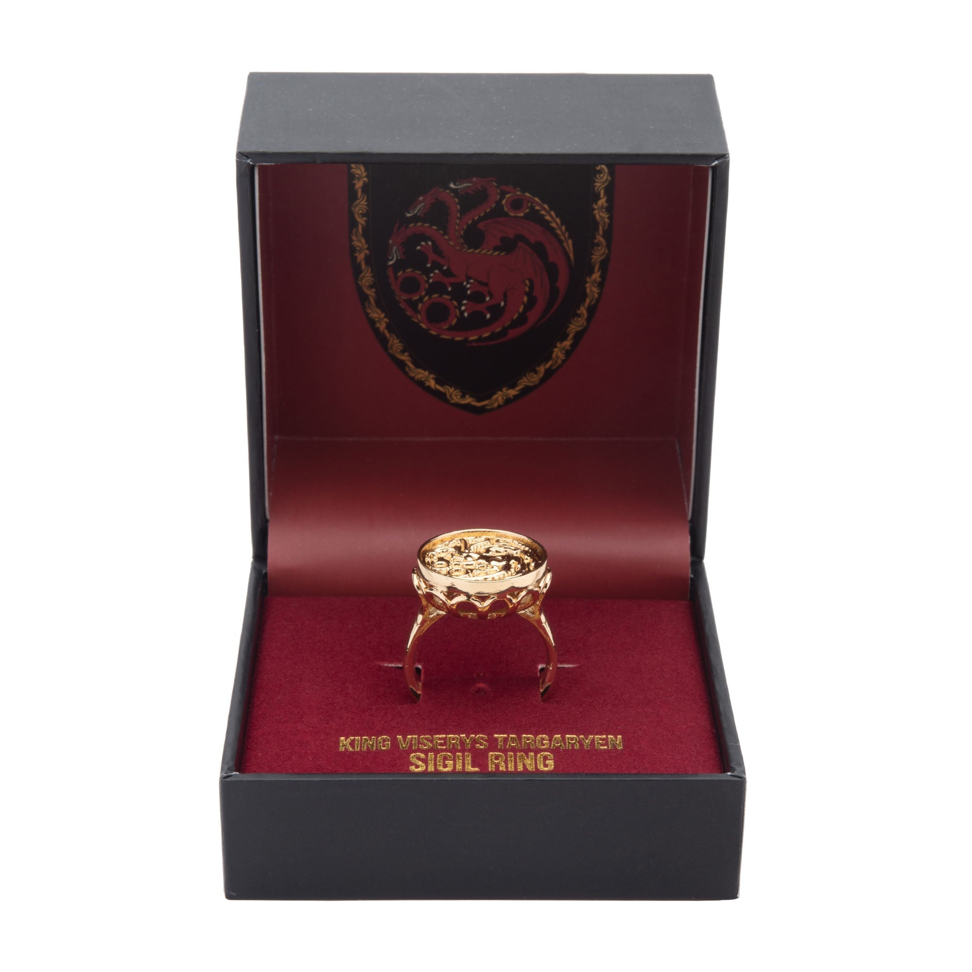 Game Of Thrones: House Of The Dragon Targaryen Sigil King's Ring - Jewelry Brands Shop