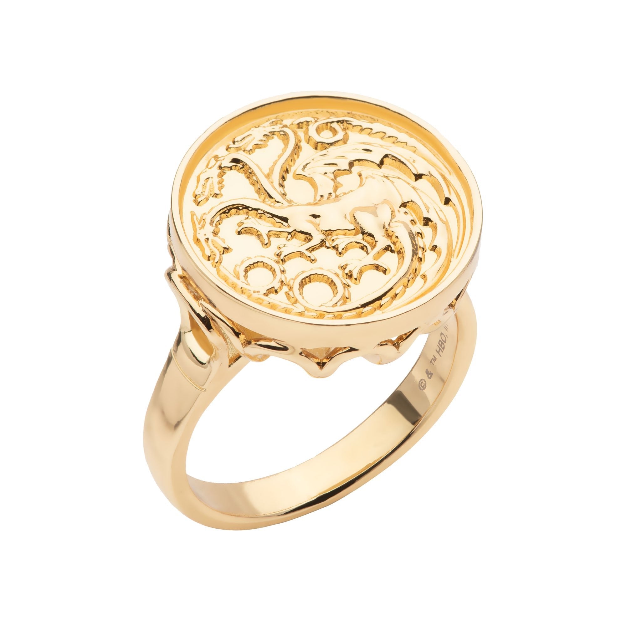 Game Of Thrones: House Of The Dragon Targaryen Sigil King's Ring - Jewelry Brands Shop