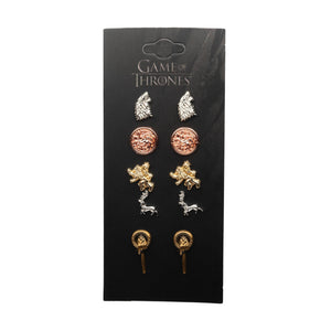 Game of Thrones House Sigil Stud Earring Set - Jewelry Brands Shop