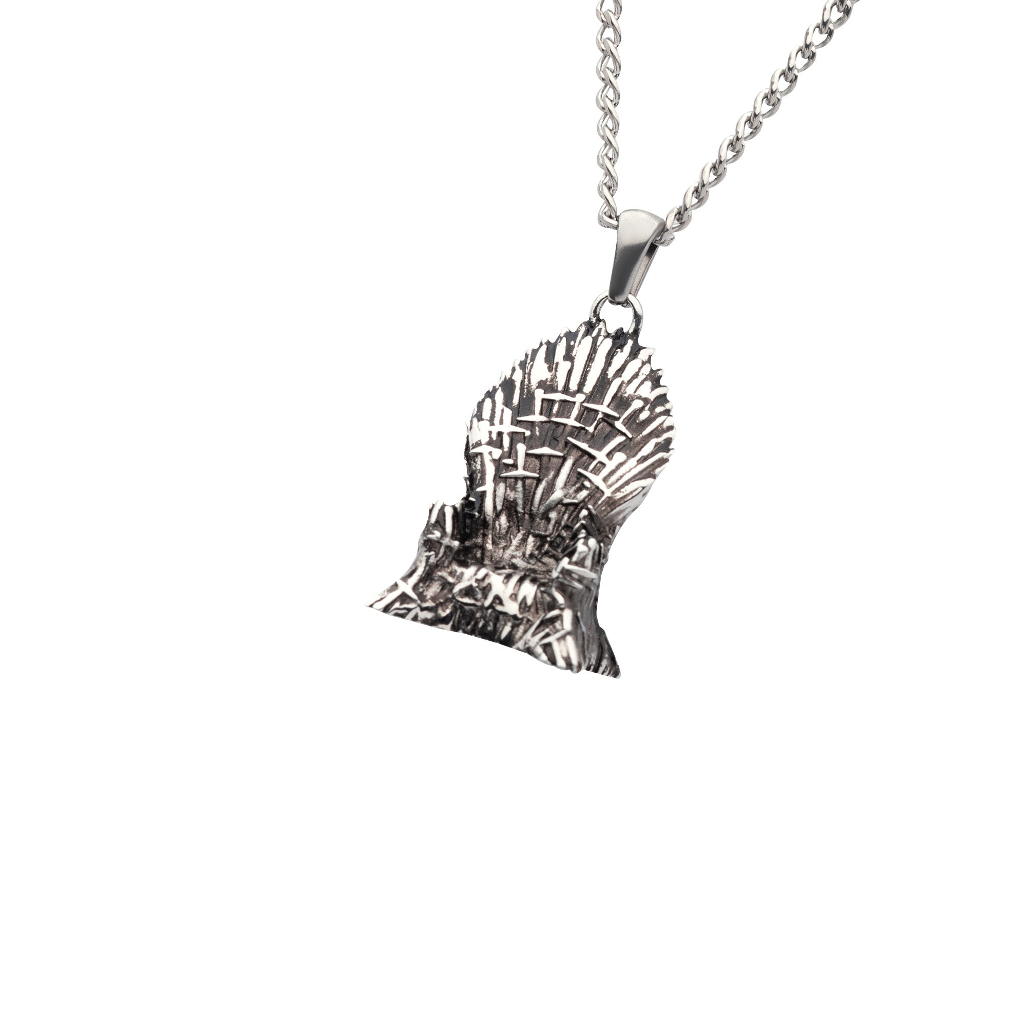 Game of Thrones Iron Throne 3D Pendant Necklace - Jewelry Brands Shop