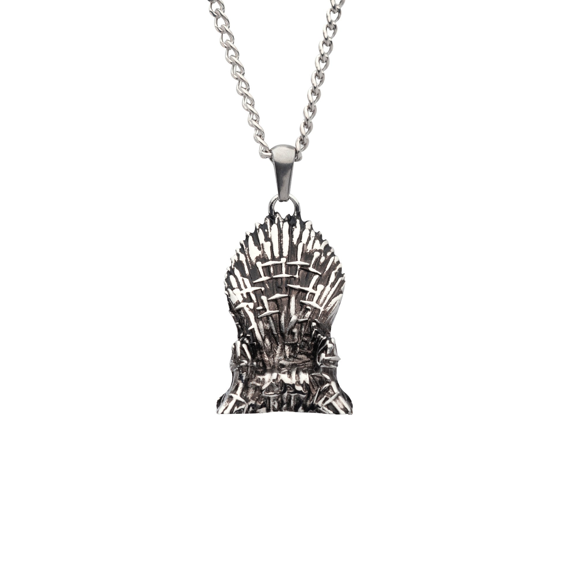 Game of Thrones Iron Throne 3D Pendant Necklace - Jewelry Brands Shop