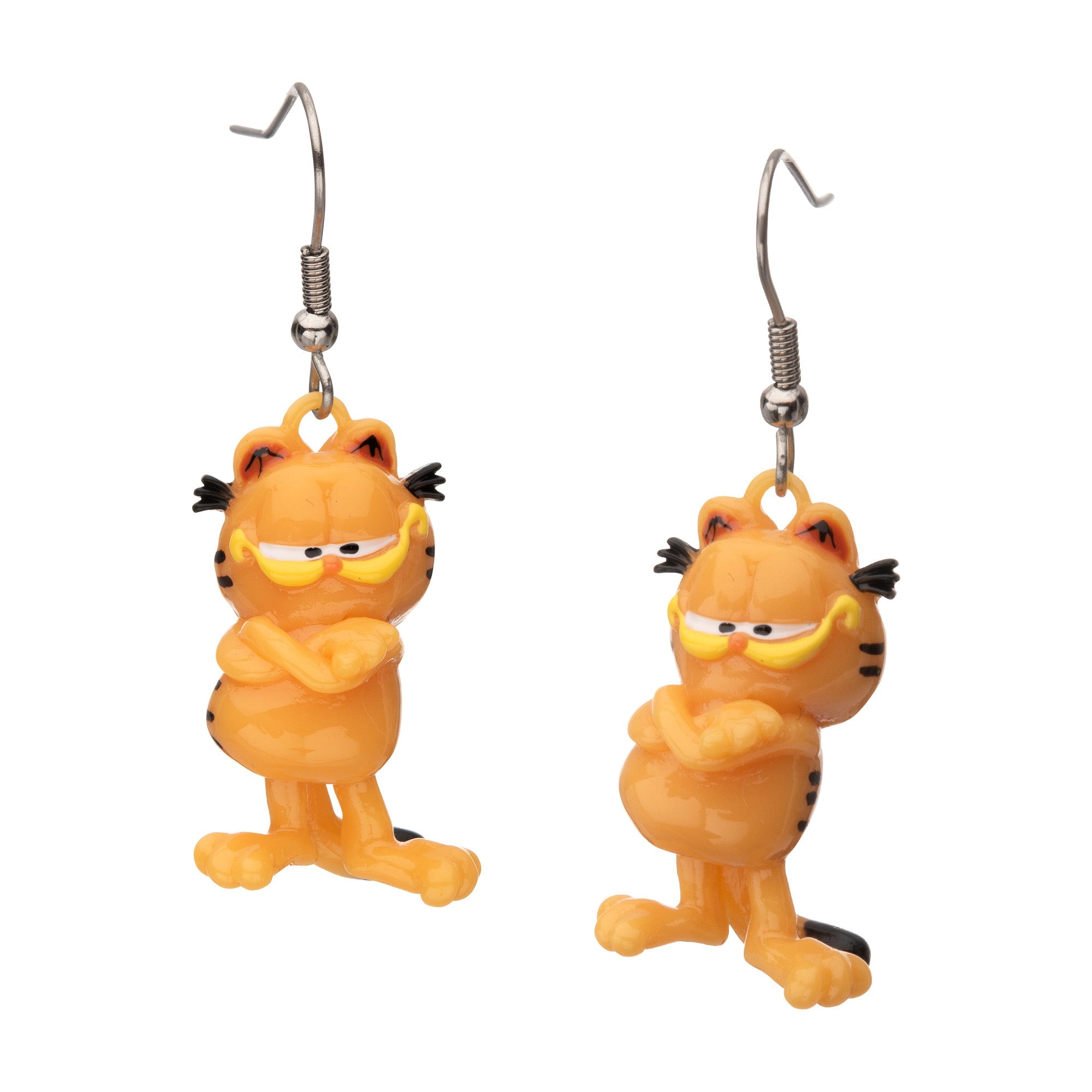 Garfield 3D Charm Dangle Earrings - Jewelry Brands Shop