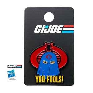 G.I. Joe The Rise of Cobra "YOU FOOLS!" Pin [COMING SOON] - Jewelry Brands Shop