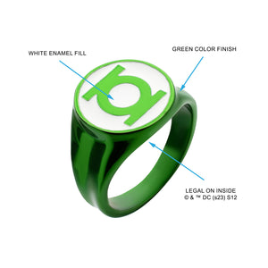 DC Comics Green Lantern Steel Ring