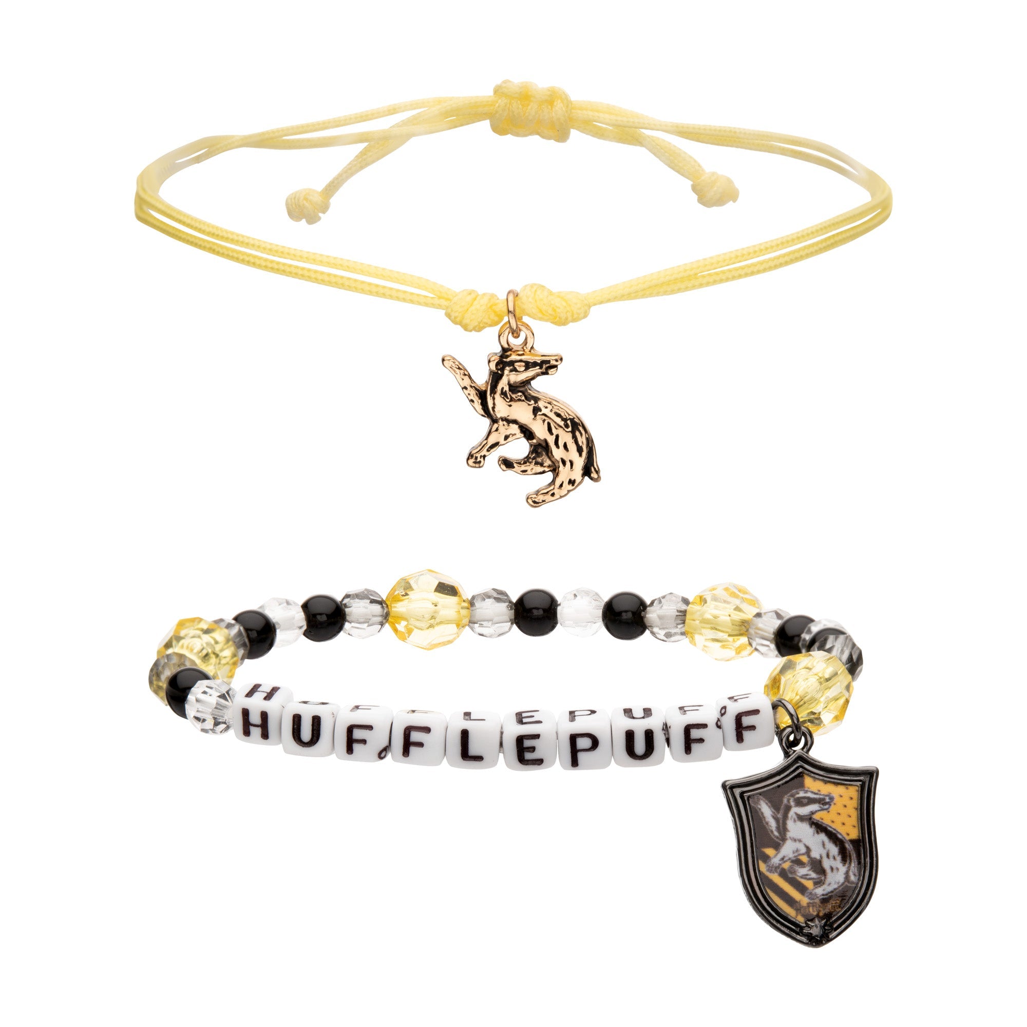 Harry Potter Hufflepuff Bracelet Set - Jewelry Brands Shop