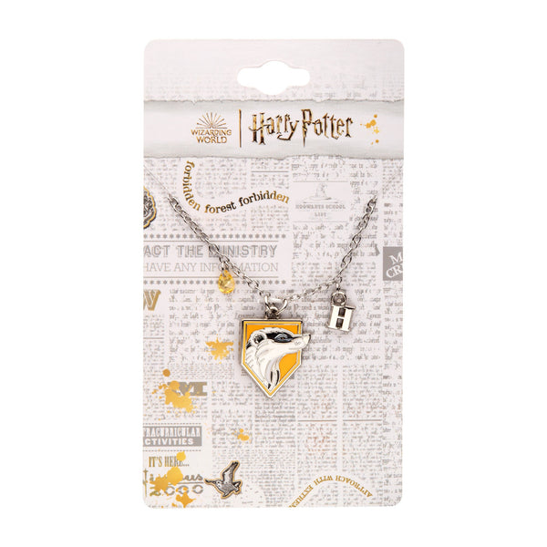 Harry Potter Hufflepuff Pendant Necklace