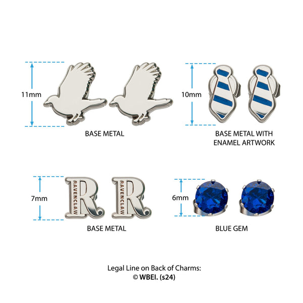 Harry Potter RavenClaw Stud Earring Set