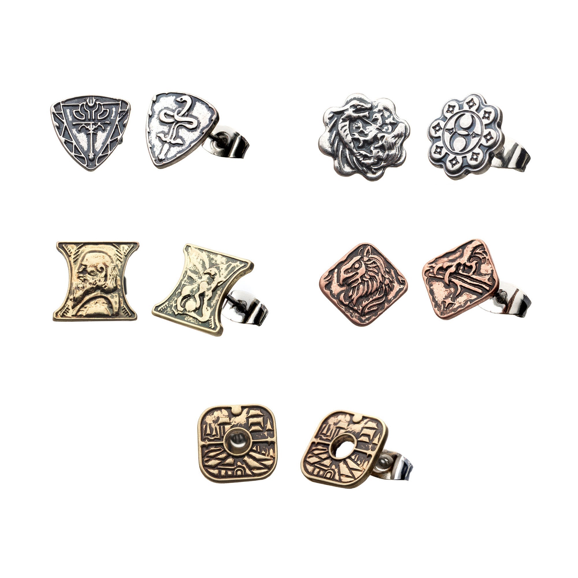 Hasbro Dungeons & Dragons Coin Earrings Stud Pack - Jewelry Brands Shop