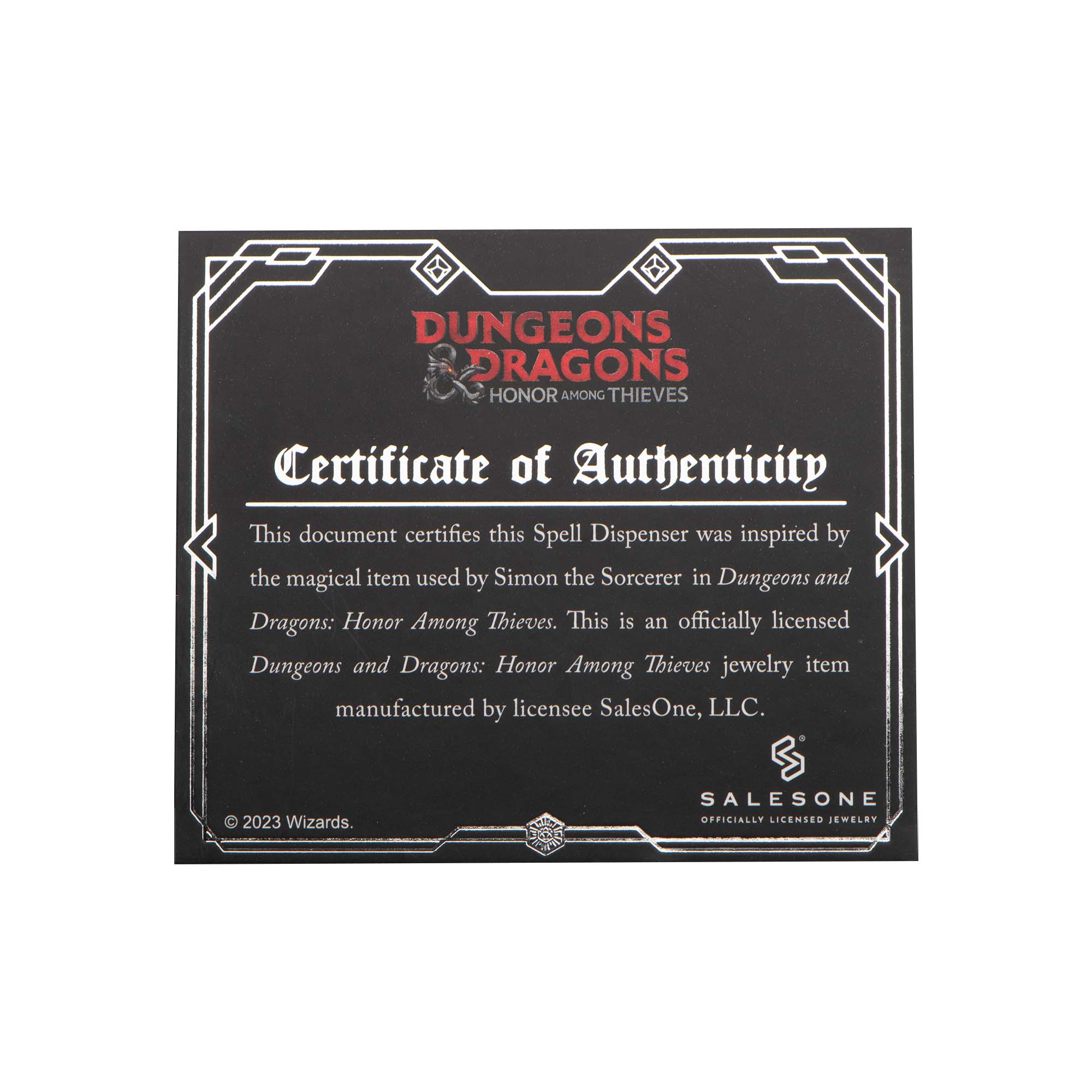 Hasbro Dungeons & Dragons: Honor Among Thieves - Simon's Spell Dispenser Pin - Jewelry Brands Shop