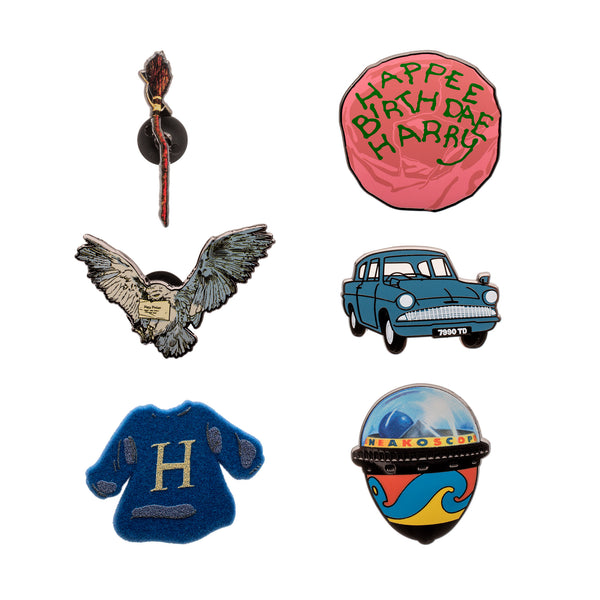 Harry Potter Birthday Present 6pcs Pin Set