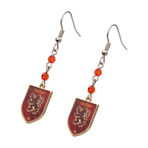 Harry Potter Hogwarts Gryffindor House Earrings
