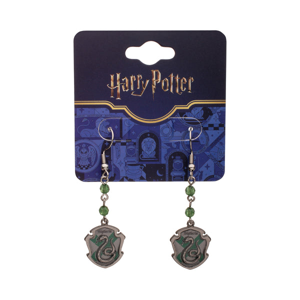 Harry Potter Hogwarts Slytherine House Earrings