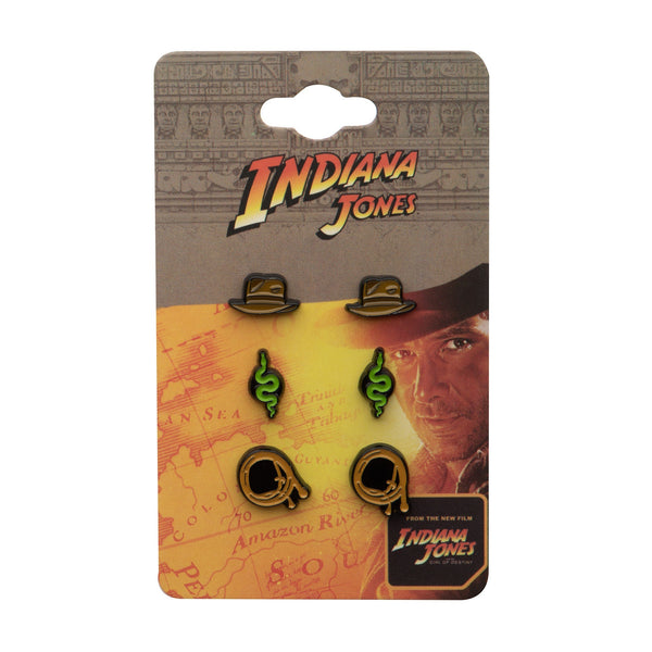 Indiana Jones 5 Enamel Stud pack (3pairs)