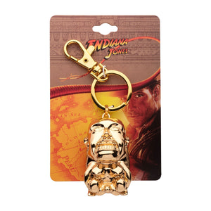 Indiana Jones Raiders of the Lost Ark 3D Idol Keychain - Jewelry Brands Shop