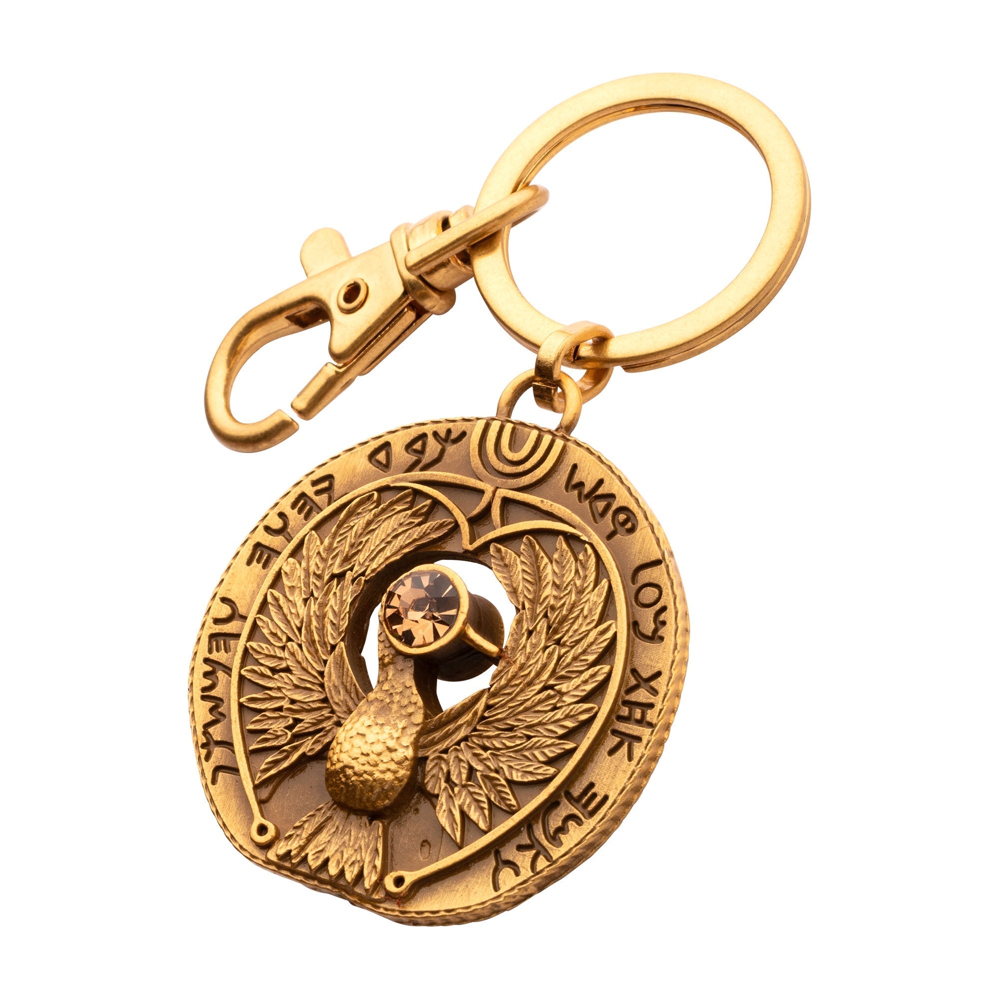 Indiana Jones Raiders of the Lost Ark Talisman Double Sided Keychain - Jewelry Brands Shop