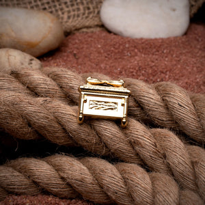 Indiana Jones Raiders of the Lost Ark, The Covenant Miniature Gold IP Pin - Jewelry Brands Shop