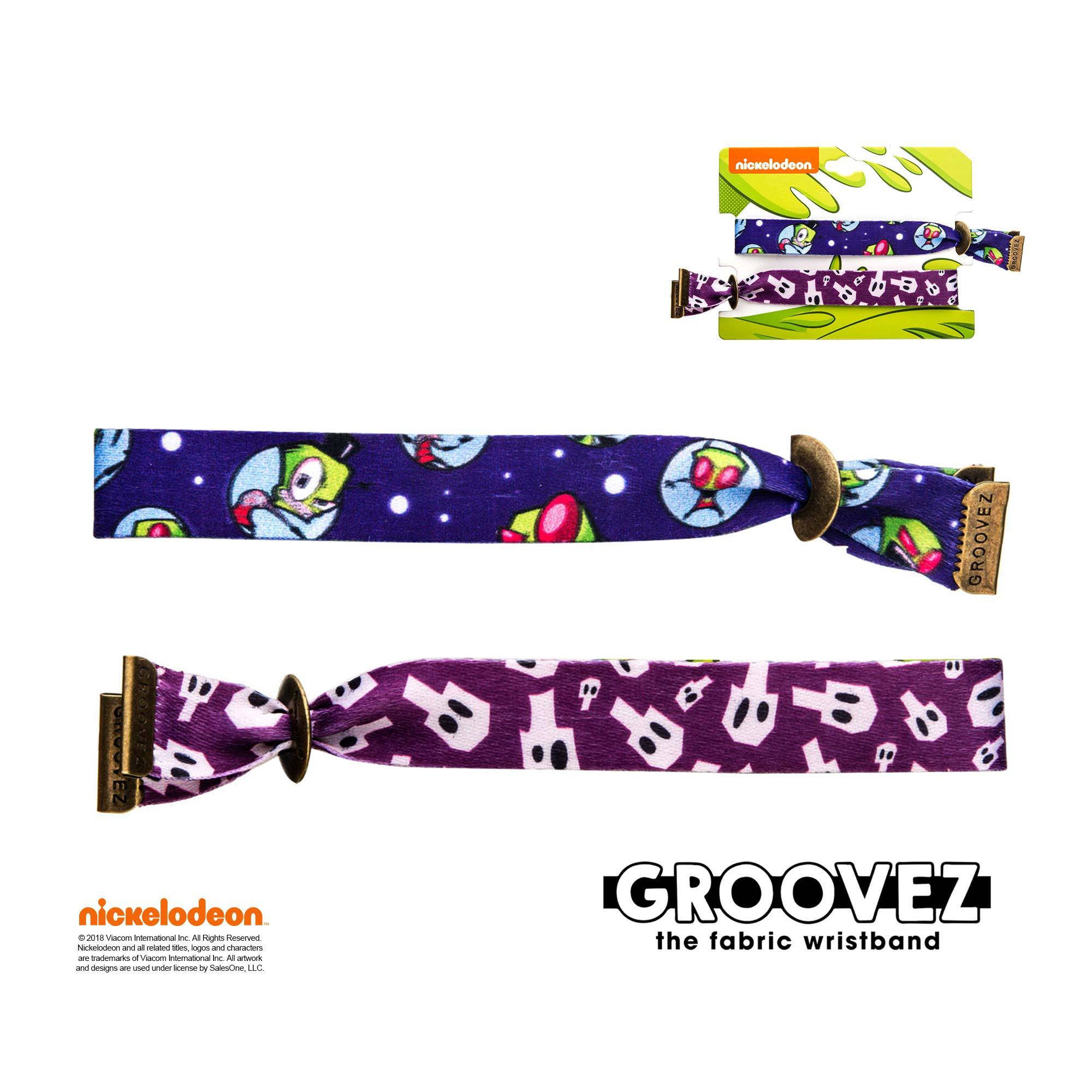 Invader Zim Grooves (tm) Fabric Bracelet Set - Jewelry Brands Shop