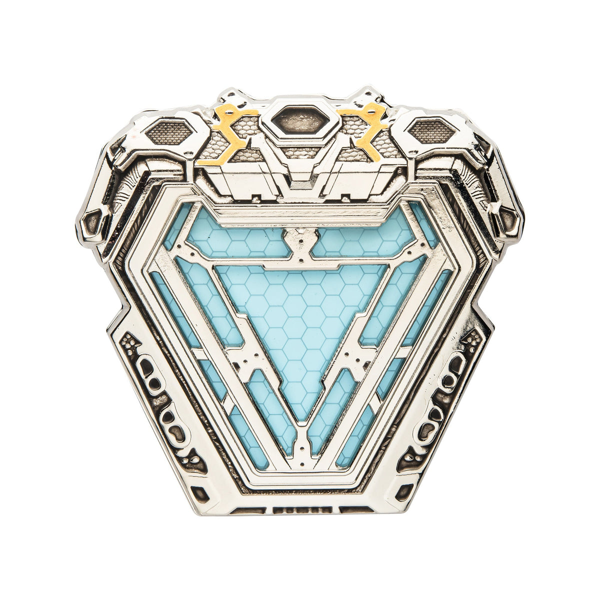 Marvel Iron Man RT-5 Arc Reactor Light Up Pin