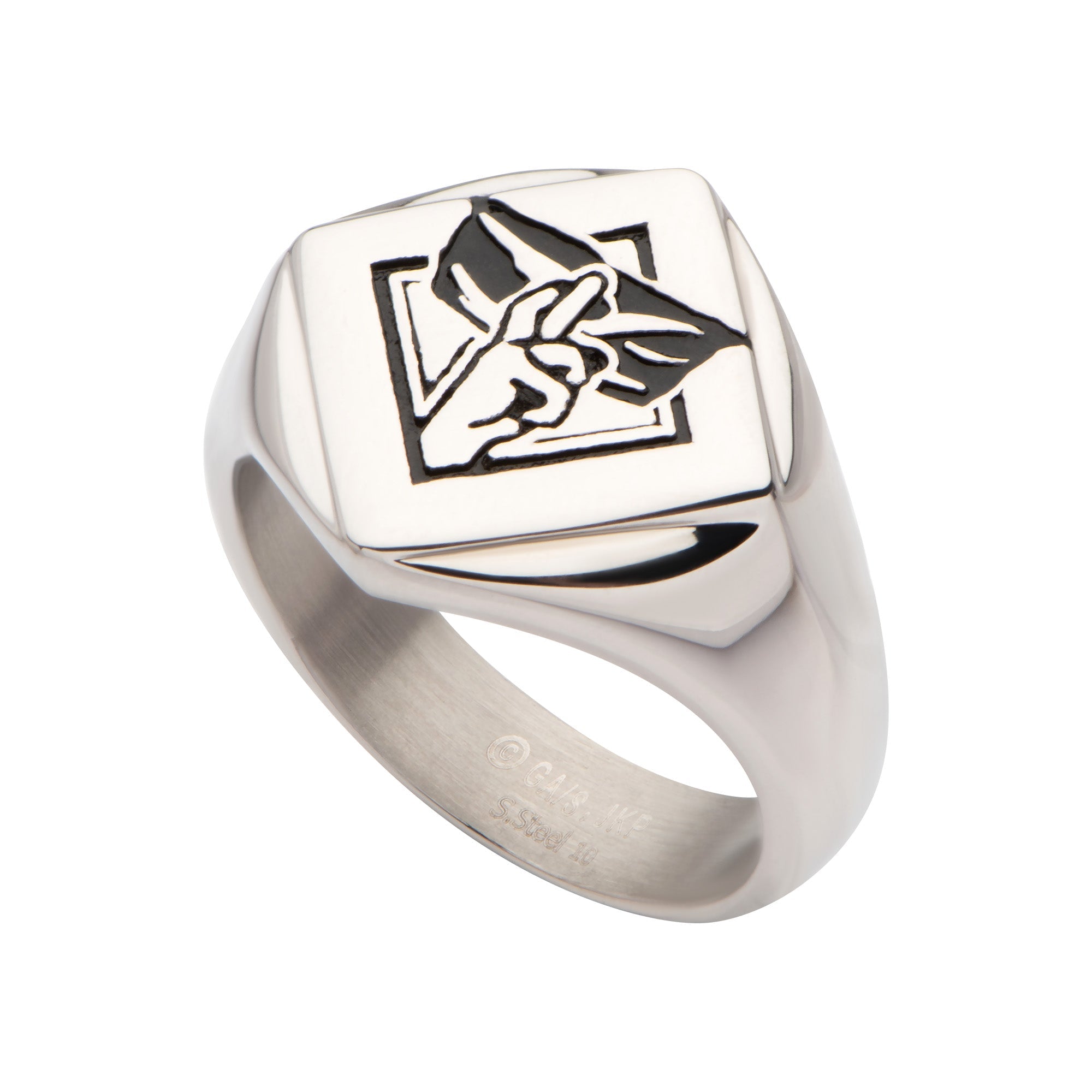Jujutsu Kaisen Gojo Signet Ring – Jewelry Brands Shop Jujutsu Kaisen Gojo Signet Ring – Jewelry Brands Shop