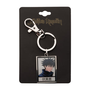 Jujutsu Kaisen Megumi Fushiguro Black and White Keychain - Jewelry Brands Shop