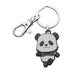 Jujutsu Kaisin Stainless Steel with Enamel Panda Keychain - Jewelry Brands Shop