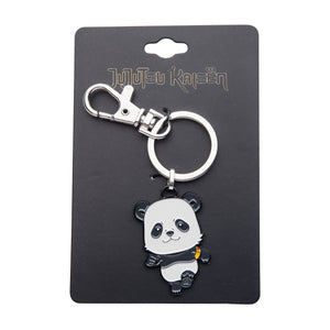 Jujutsu Kaisin Stainless Steel with Enamel Panda Keychain - Jewelry Brands Shop