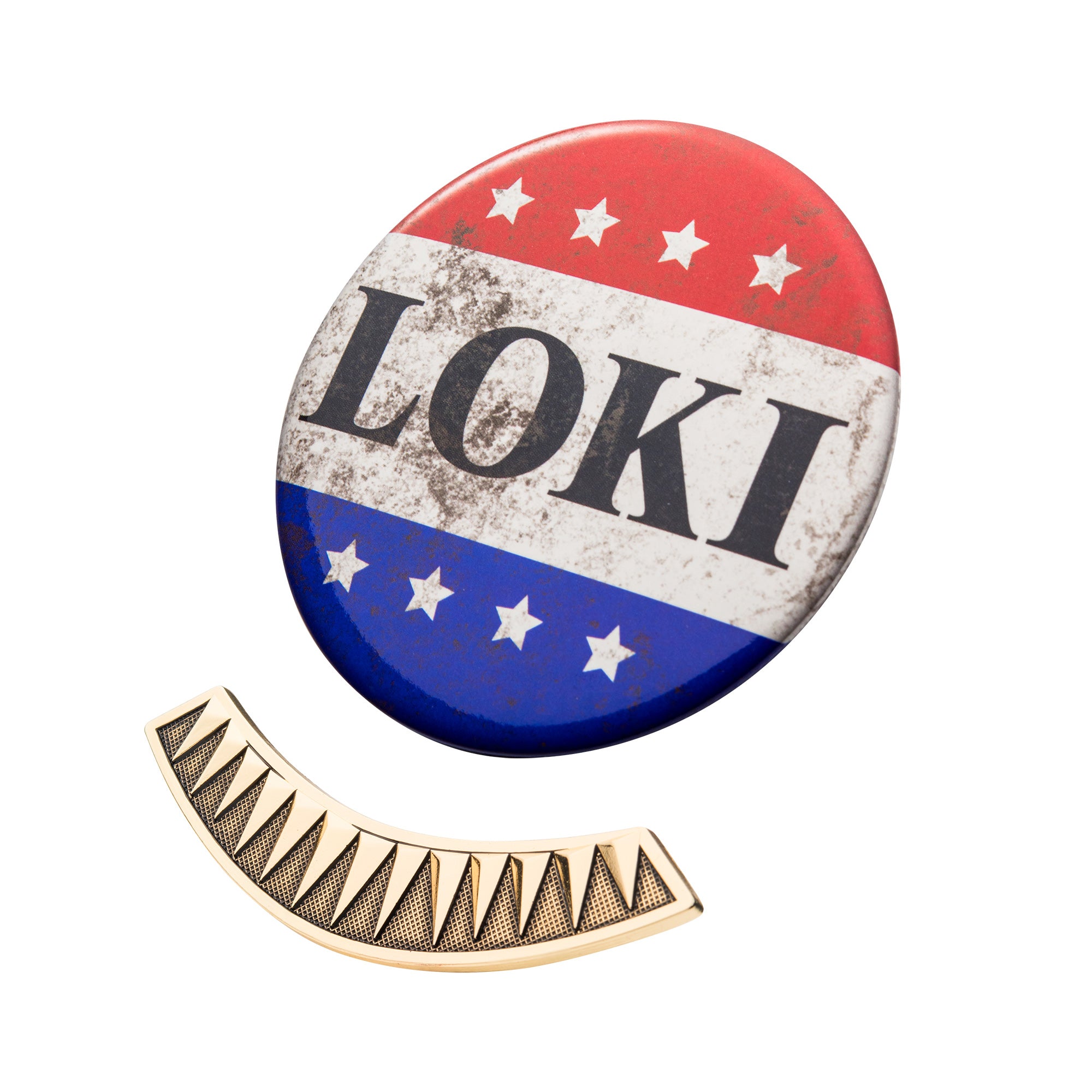 Marvel LOKI Badge and Tie Pin Set