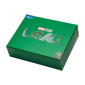 Marvel LOKI Badge and Tie Pin Set