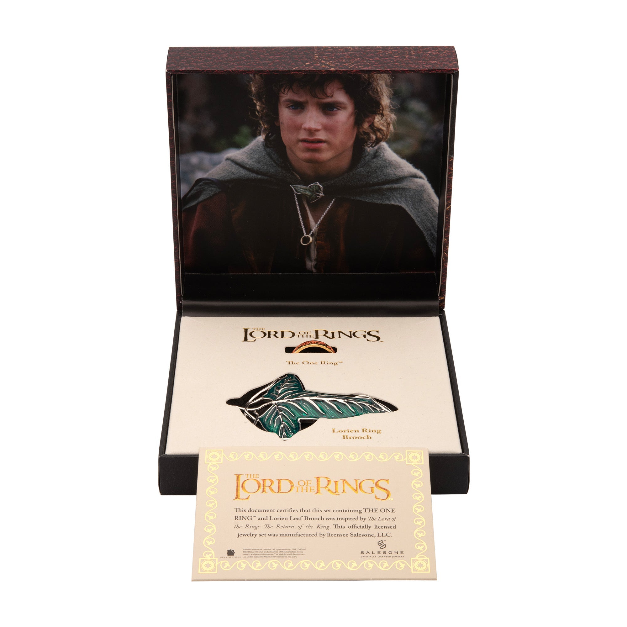 Lord of the Rings Necklace and Frodo's Brooch Set [COMING SOON] - Jewelry Brands Shop