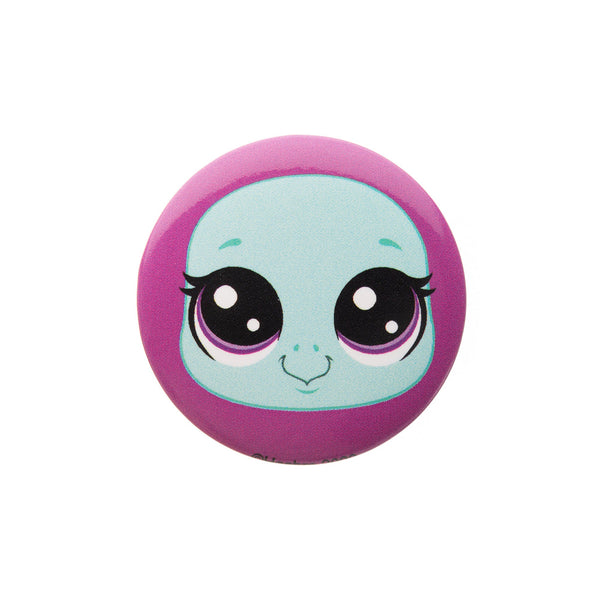 Hasbro Littlest Pet Shop Bev  Gilturtle Button Pin