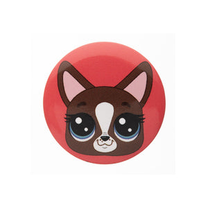Hasbro Littlest Pet Shop Roxie McTerrier Button Pin