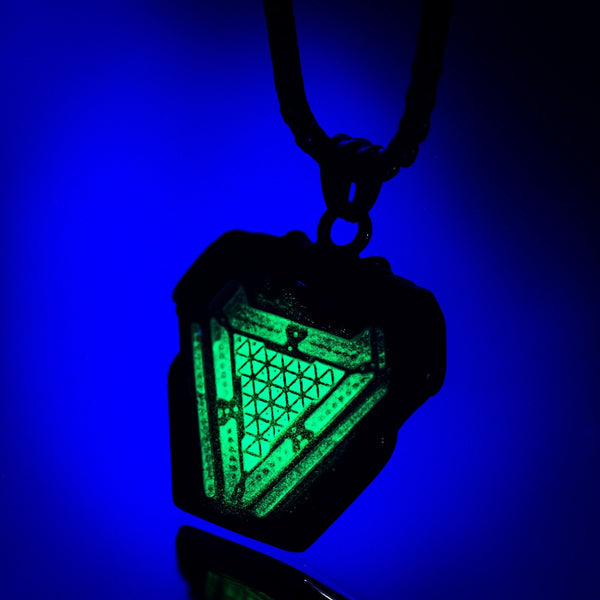 Marvel Avengers Iron Man Arc Reactor Pendant Necklace